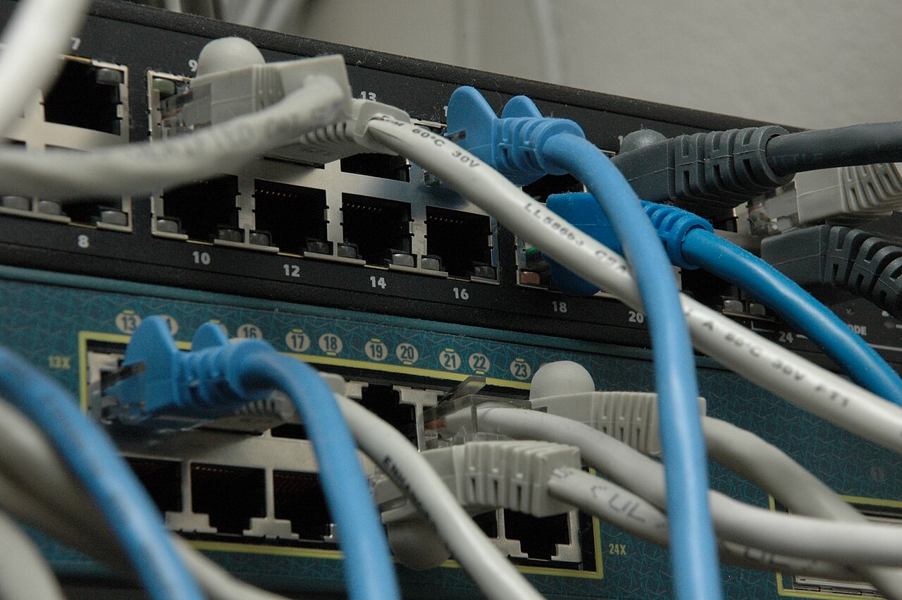 Network switches and infrastructure cabling